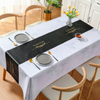 Sumoravibe - Marble tablecloth waterproof and oil-proof 