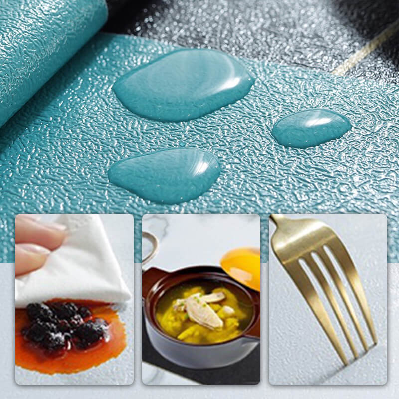 Sumoravibe - Marble tablecloth waterproof and oil-proof 