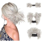 Sumoravibe - Messy Bun Side Comb Clip in Hair Bun Easy Hairpieces