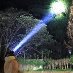 Sumoravibe - Lampada frontale ricaricabile ad alta potenza super luminosa