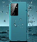 Sumoravibe - Custodia magnetica bifacciale in pelle + vetro per Samsung S23 Ultra