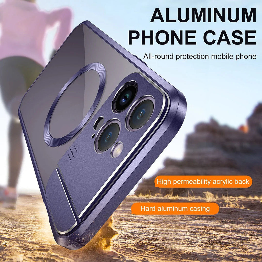 Sumoravibe - Magnetico Pieghevole Supporto Aromaterapia Custodia Per Telefono Per iPhone 14/13 Serie