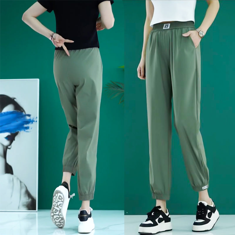 Sumoravibe - Pantaloni sportivi casual da donna ad asciugatura rapida