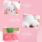 Sumoravibe - Peluche con Coniglietto di Fragola per Pasqua
