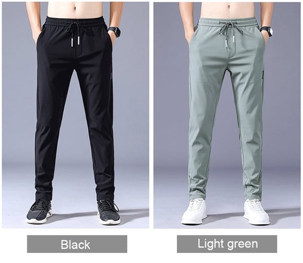 Sumoravibe - Pantaloni elasticizzati – Promozione ultimo giorno SCONTO DEL 49%– Pantaloni elasticizzati ad asciugatura rapida da uomo