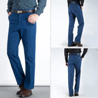 Sumoravibe - Jeans straight fit a vita alta da uomo