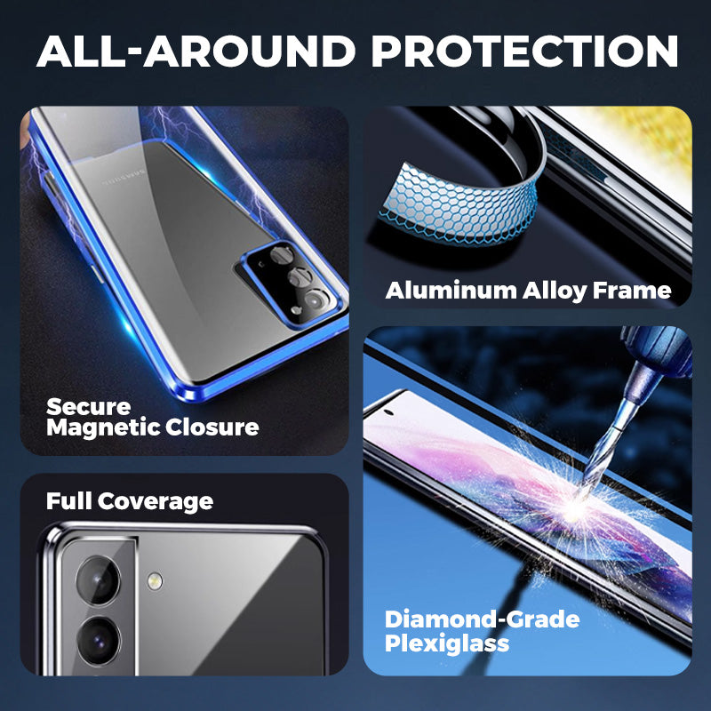Sumoravibe - Custodia protettiva magnetica a copertura totale per la serie Galaxy