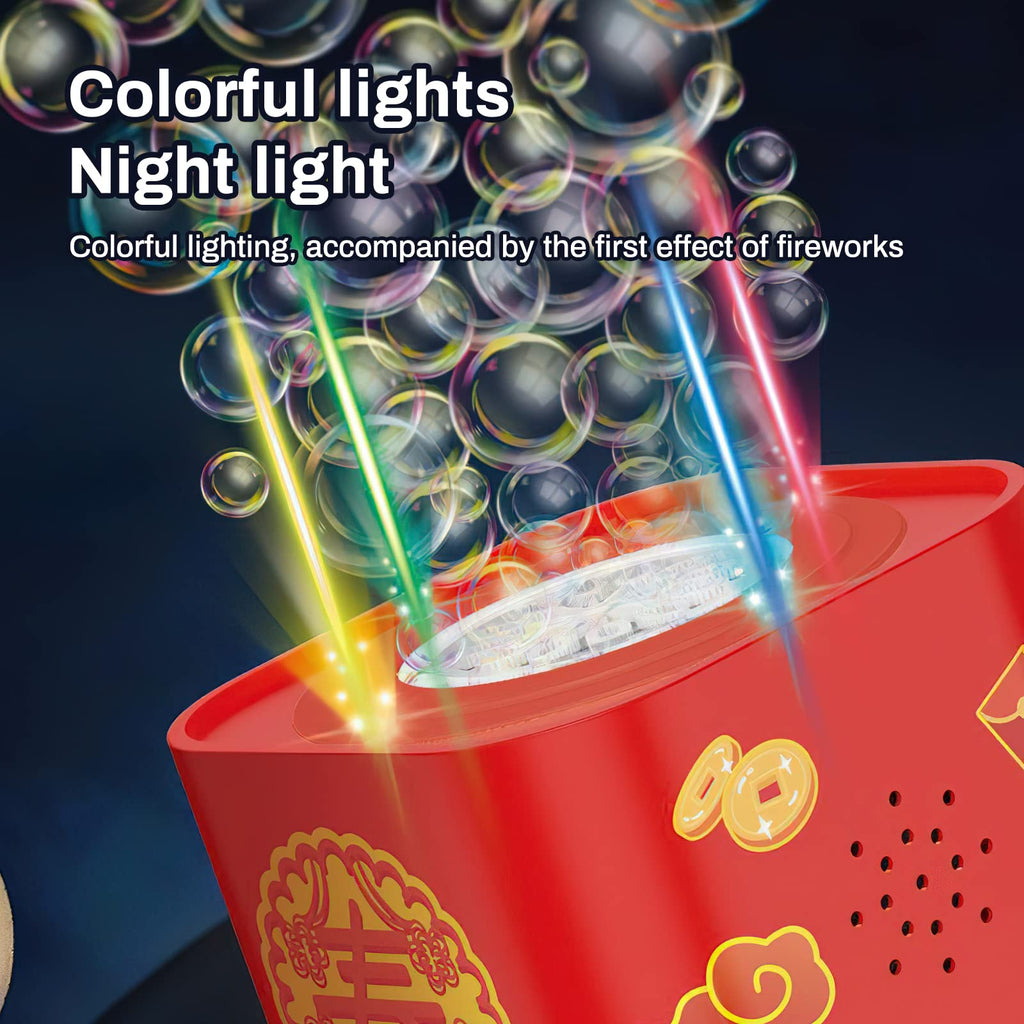 Sumoravibe - Macchina per bolle di fuochi d'artificio: il miglior regalo