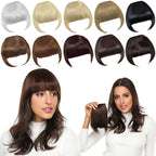 Sumoravibe - Estensioni dei capelli con frangia clip-in 3D senza cuciture