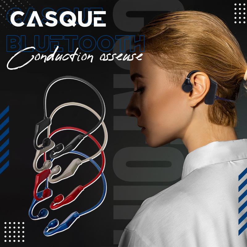 Sumoravibe - Cuffie a conduzione ossea Bluetooth