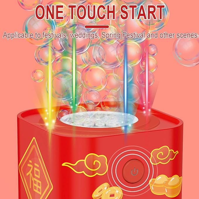 Sumoravibe - Macchina per bolle di fuochi d'artificio: il miglior regalo