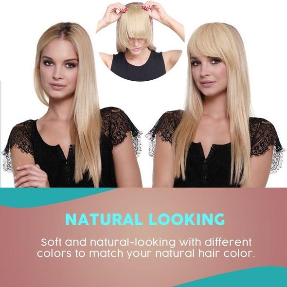 Sumoravibe - Estensioni dei capelli con frangia clip-in 3D senza cuciture