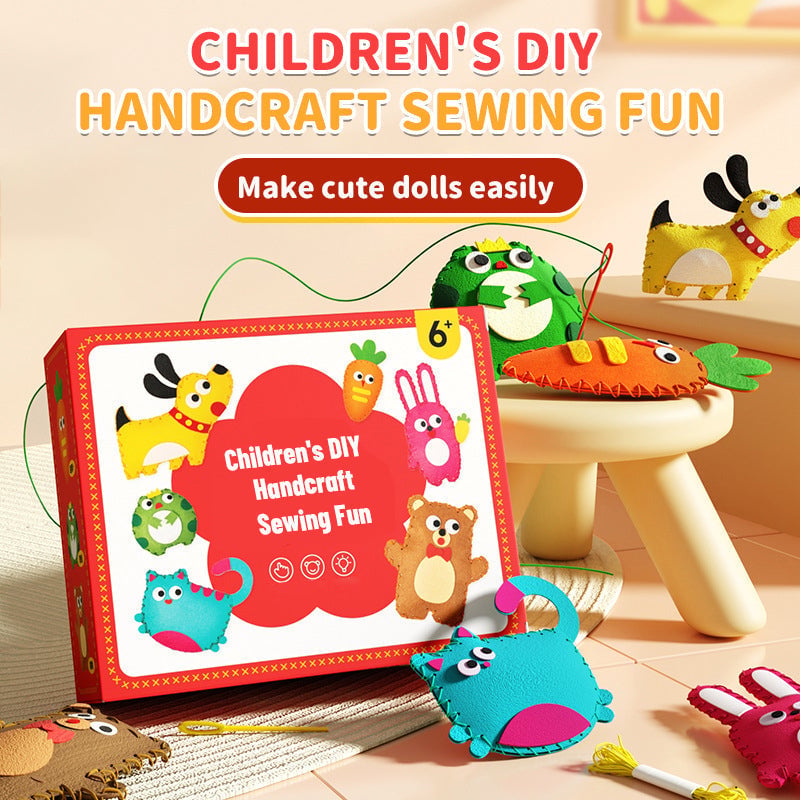 Sumoravibe - Il Miglior Regalo per i Bambini - Kit Divertente di Cucito Fai-da-Te per Bambini