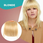 Sumoravibe - Estensioni dei capelli con frangia clip-in 3D senza cuciture
