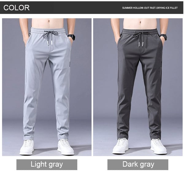 Sumoravibe - Pantaloni elasticizzati – Promozione ultimo giorno SCONTO DEL 49%– Pantaloni elasticizzati ad asciugatura rapida da uomo