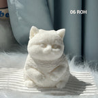 Sumoravibe - Giocattolo Antistress Carino e Morbido Squishy a Forma di Gatto