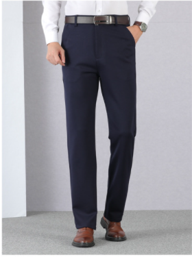 Sumoravibe - (Acquistando due, si ottiene la spedizione gratuita) Pantaloni da abito classici da uomo ad alta elasticità