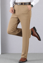 Sumoravibe - (Acquistando due, si ottiene la spedizione gratuita) Pantaloni da abito classici da uomo ad alta elasticità