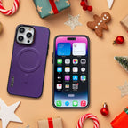 Sumoravibe - Custodia magnetica in pelle per la serie iPhone