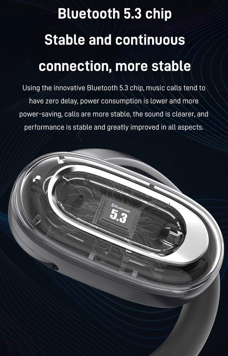 Sumoravibe - Cuffie Bluetooth OWS aperte 3D Surround