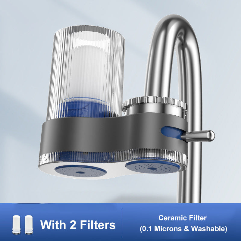 Sumoravibe - Filtro Universale per Acqua del Rubinetto, Smontabile e Lavabile per Uso Domestico