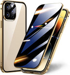 Sumoravibe - 2 in 1 Custodia per telefono con pellicola privacy per iPhone