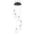 Sumoravibe - Campanelli Eolici con Lampadina LED Colorata ad Energia Solare