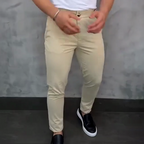 Sumoravibe - Pantaloni aderenti elasticizzati da uomo