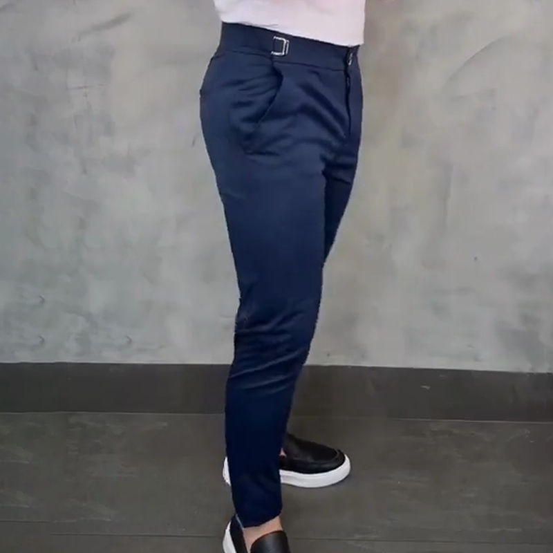 Sumoravibe - Pantaloni aderenti elasticizzati da uomo