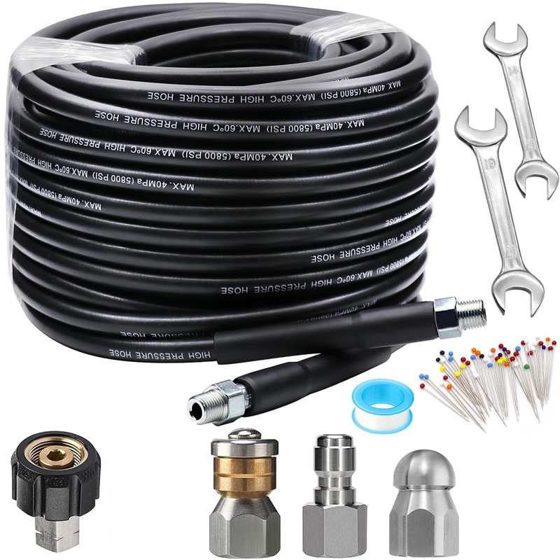 Sumoravibe - Kit idropulitore per fognature da 5800 PSI per idropulitric