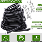 Sumoravibe - Kit idropulitore per fognature da 5800 PSI per idropulitric