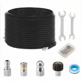 Sumoravibe - Kit idropulitore per fognature da 5800 PSI per idropulitric