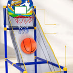 Sumoravibe - Gioco arcade di basket per bambini da interno con 4 palloni