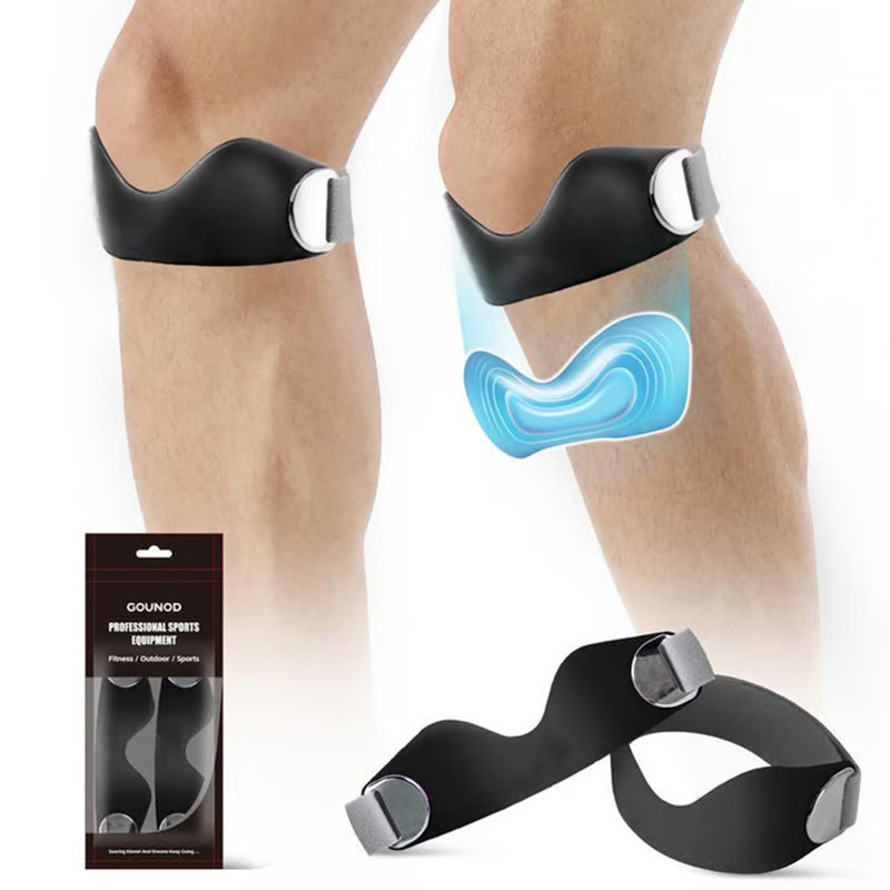 Sumoravibe - Cinghia in silicone per rotula per alleviare il dolore al ginocchio