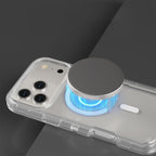 Sumoravibe - Custodia magnetica trasparente antiurto per telefoni della serie 13-17