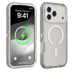 Sumoravibe - Custodia magnetica trasparente antiurto per telefoni della serie 13-17