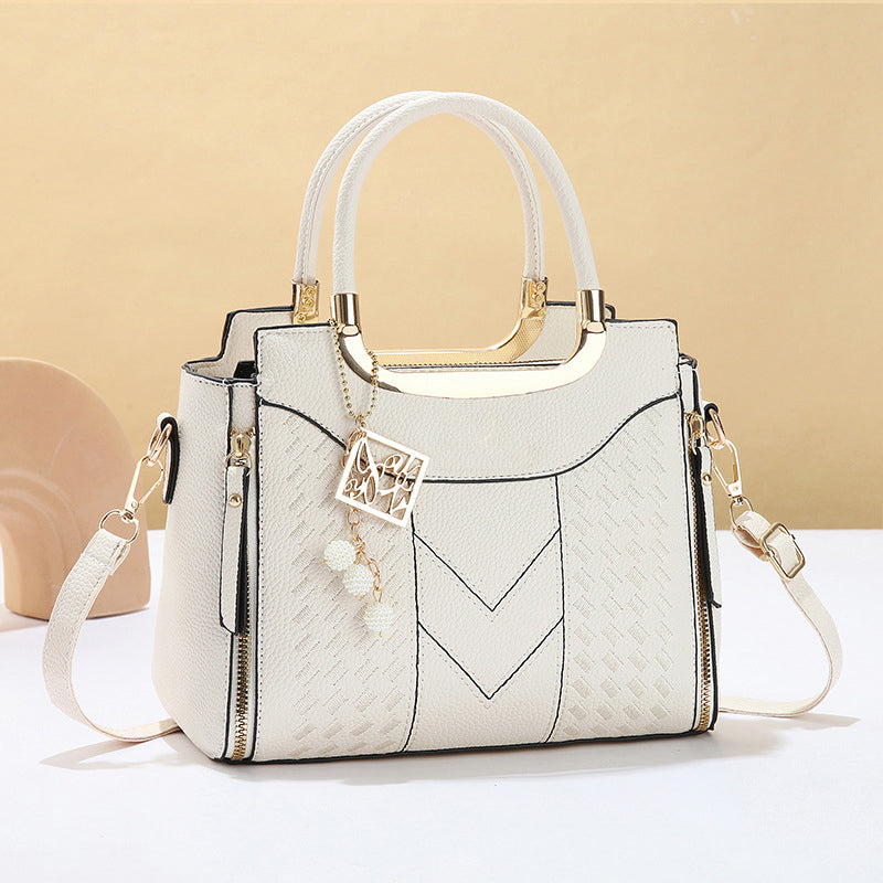 Sumoravibe - Elegante borsa da donna con manico superiore e tracolla